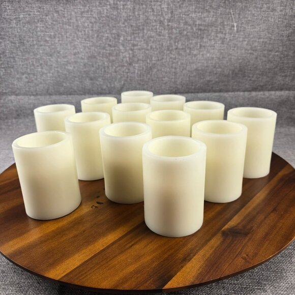 Set‎ Of 13 Flameless LED Candles With Timer battery operated - Picture 4 of 12